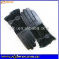 2013 high quality lady's wearing leather flower glove